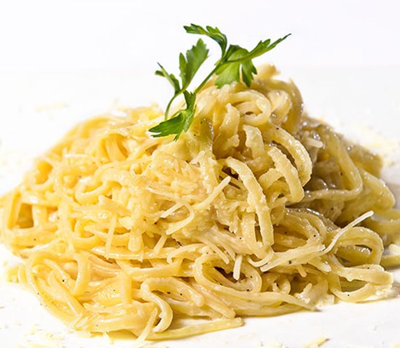 Linguini en Salsa Alfredo